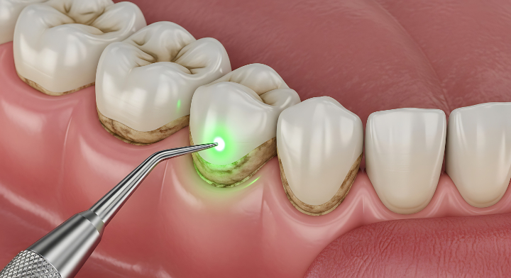 ストリークレーザー治療のイメージ