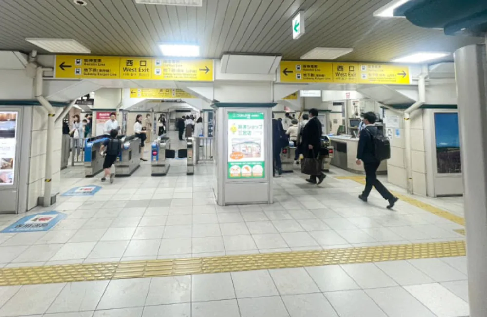 JR三ノ宮駅 西口改札