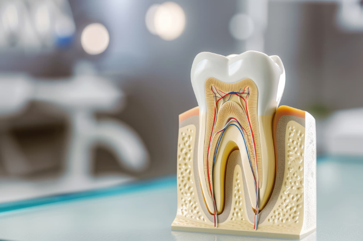 歯の神経のイメージ